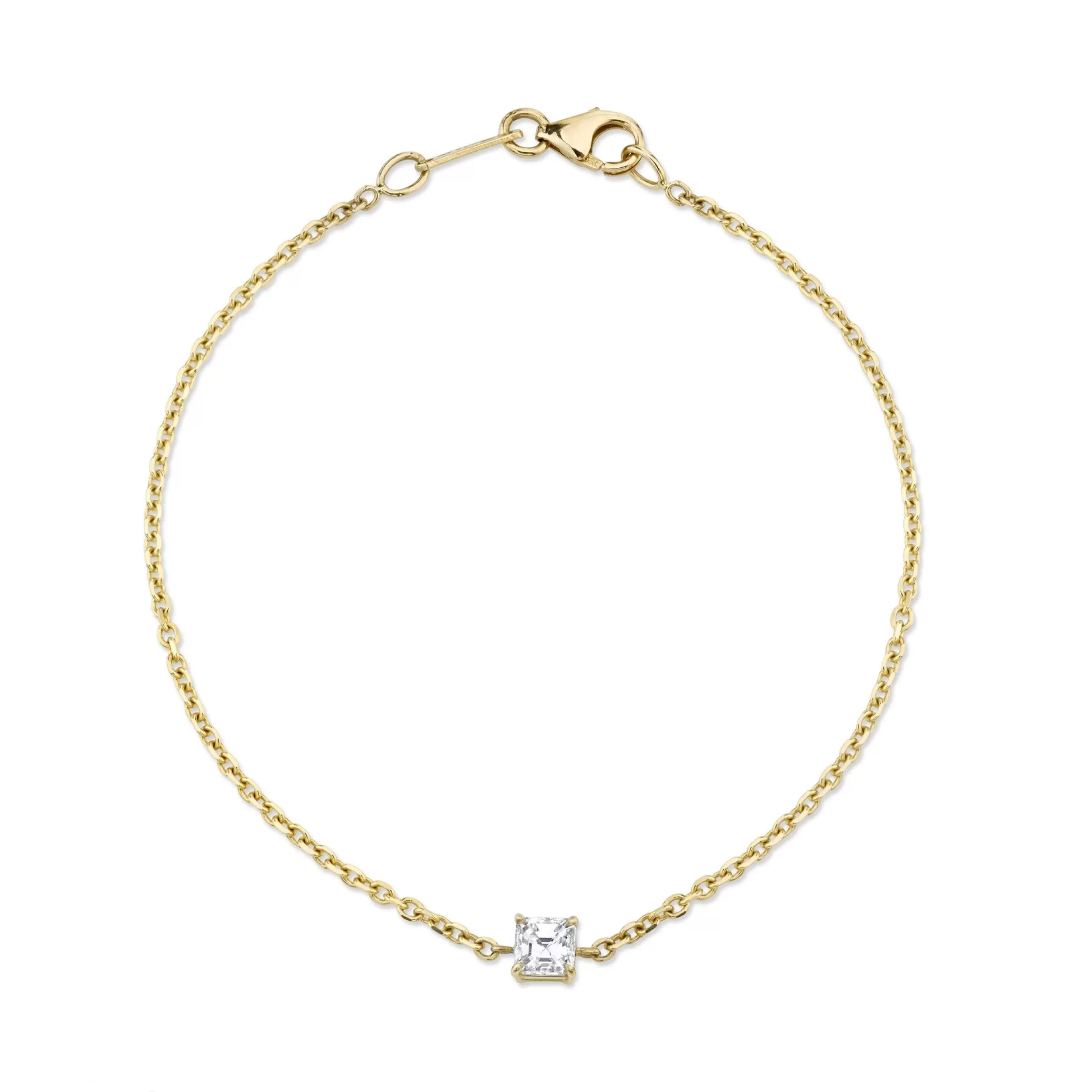 Anita Ko Chain Link^ASSCHER CHAIN BRACELET