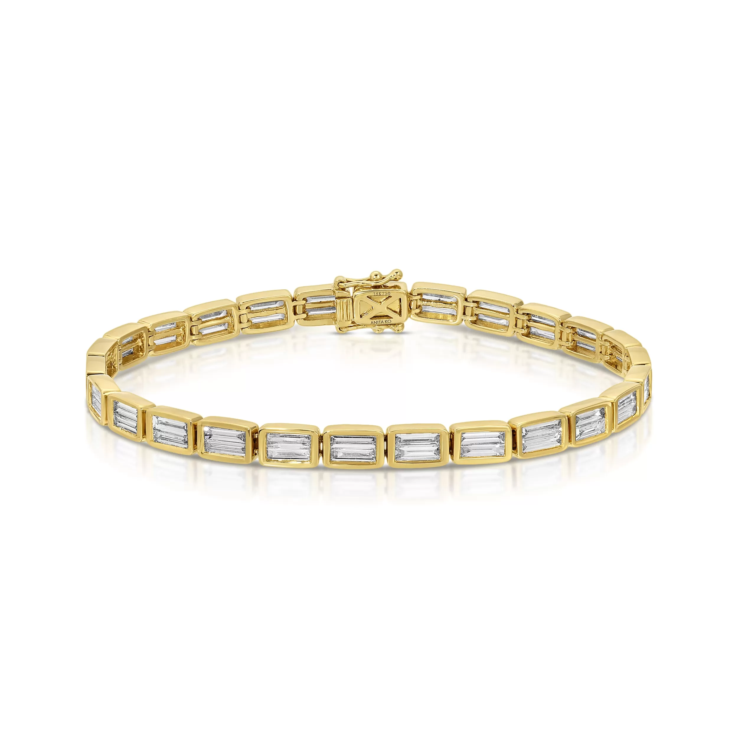 Anita Ko Diamond Link^BAGUETTE DIAMOND BUNNY BRACELET