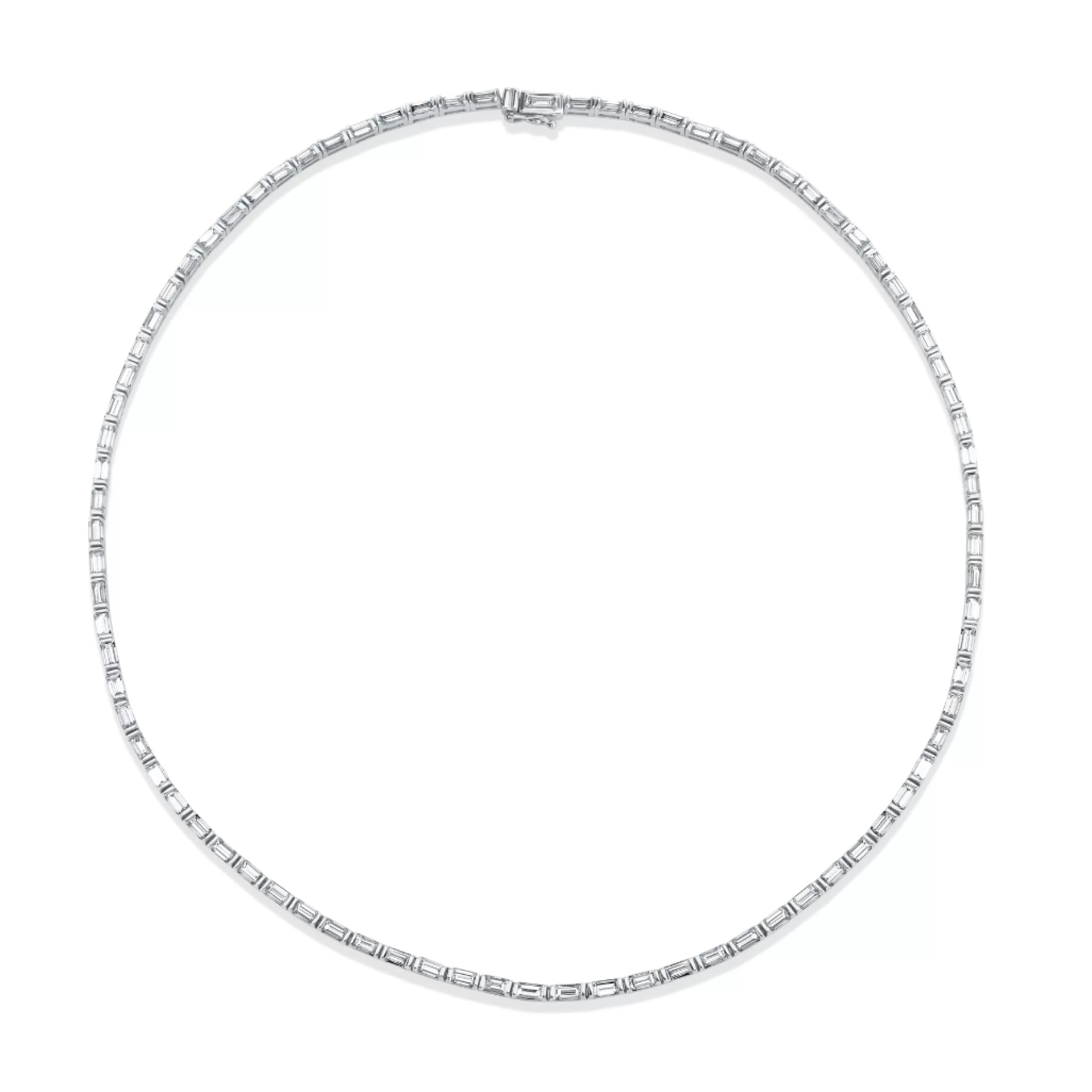 Anita Ko Chokers^BAGUETTE DIAMOND CHOKER