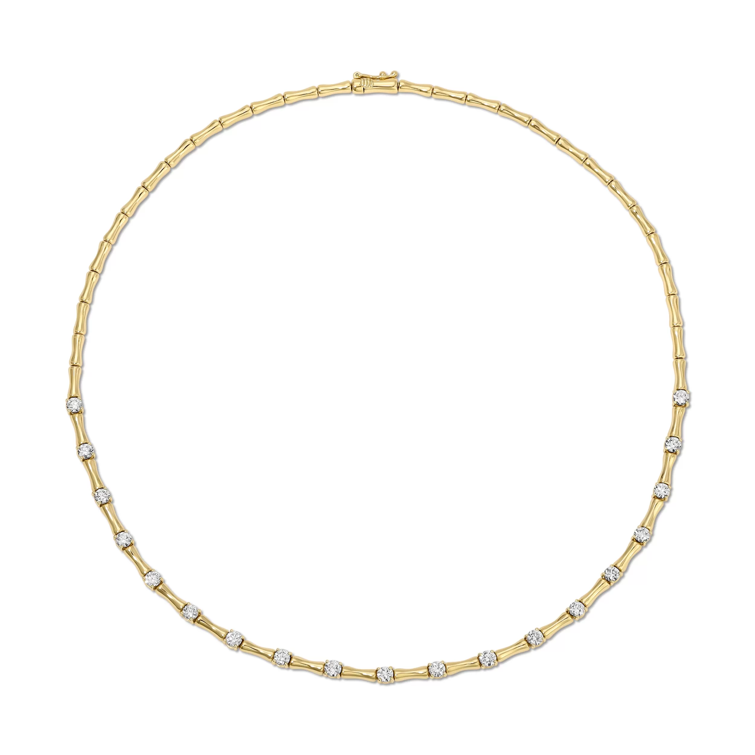 Anita Ko Chokers^BAMBOO CHOKER WITH ROUND DIAMONDS