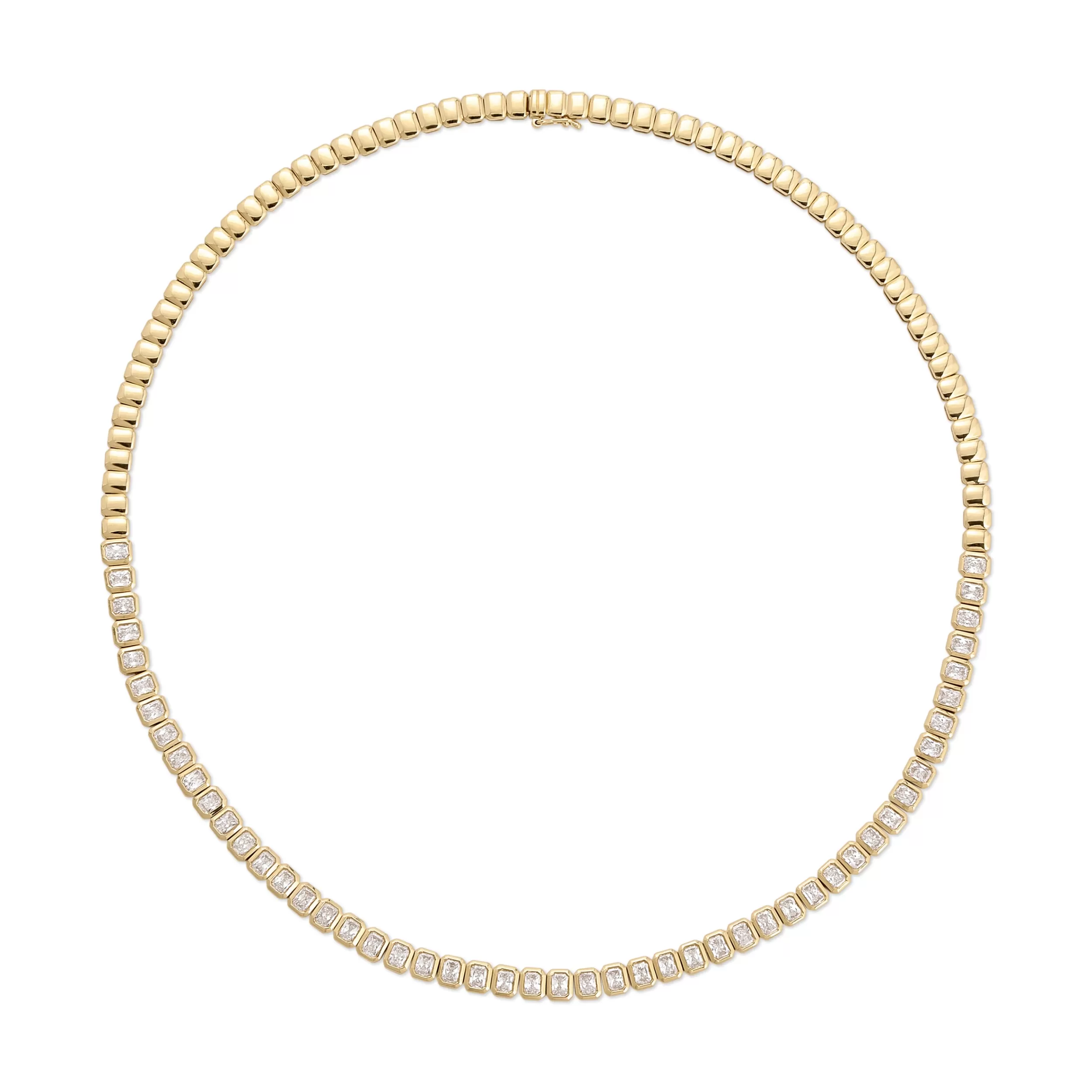 Anita Ko Chokers^BEZELED RADIANT CUT DIAMOND CHOKER