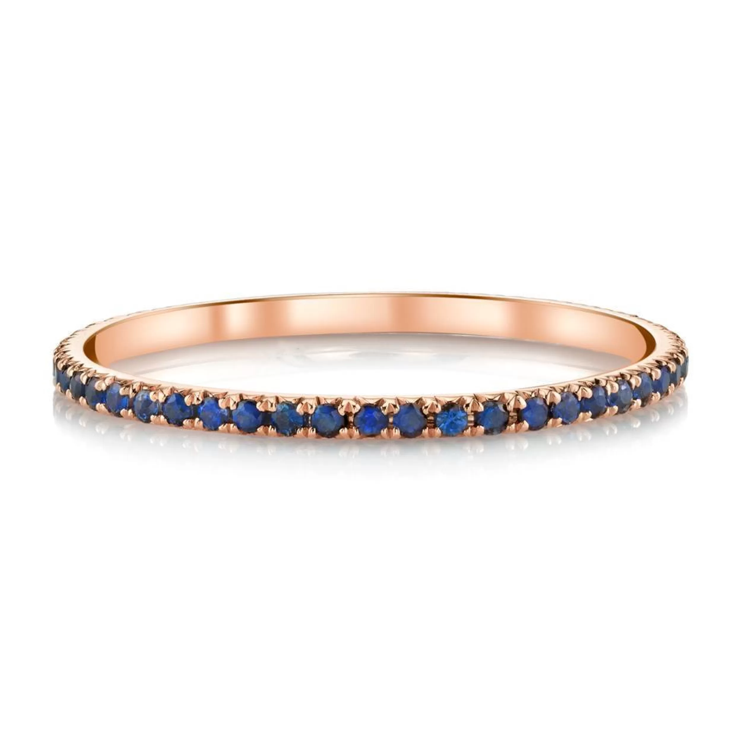 Anita Ko Eternity | Stacking^BLUE SAPPHIRE ETERNITY BAND