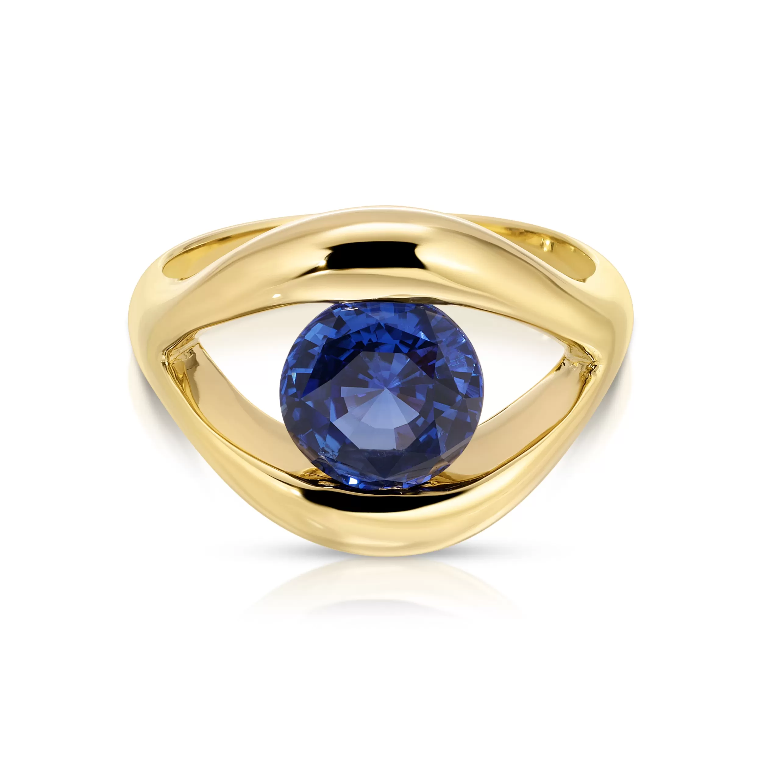 Anita Ko One Of A Kind^BLUE SAPPHIRE EYE RING