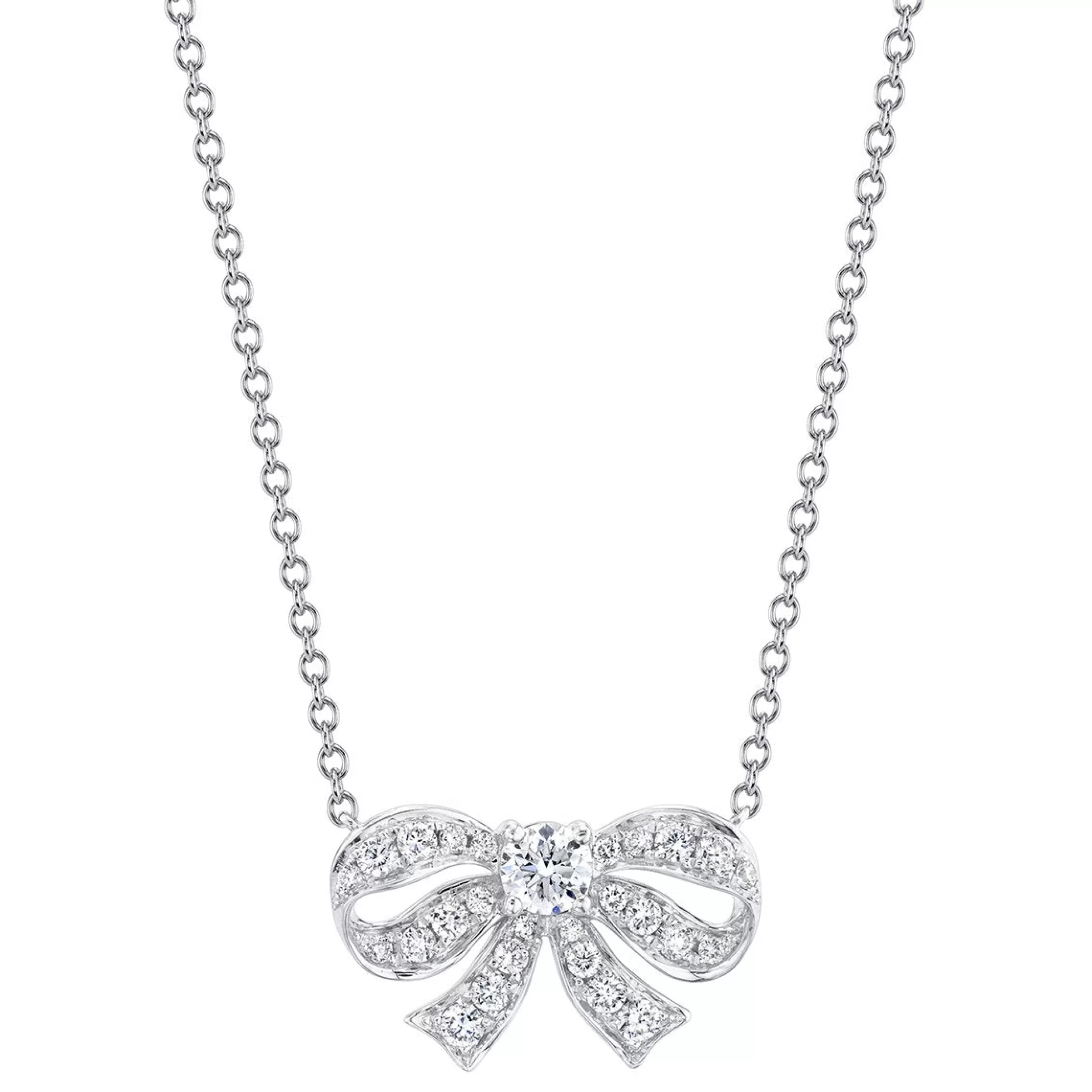 Anita Ko Pendants^DIAMOND BOW NECKLACE