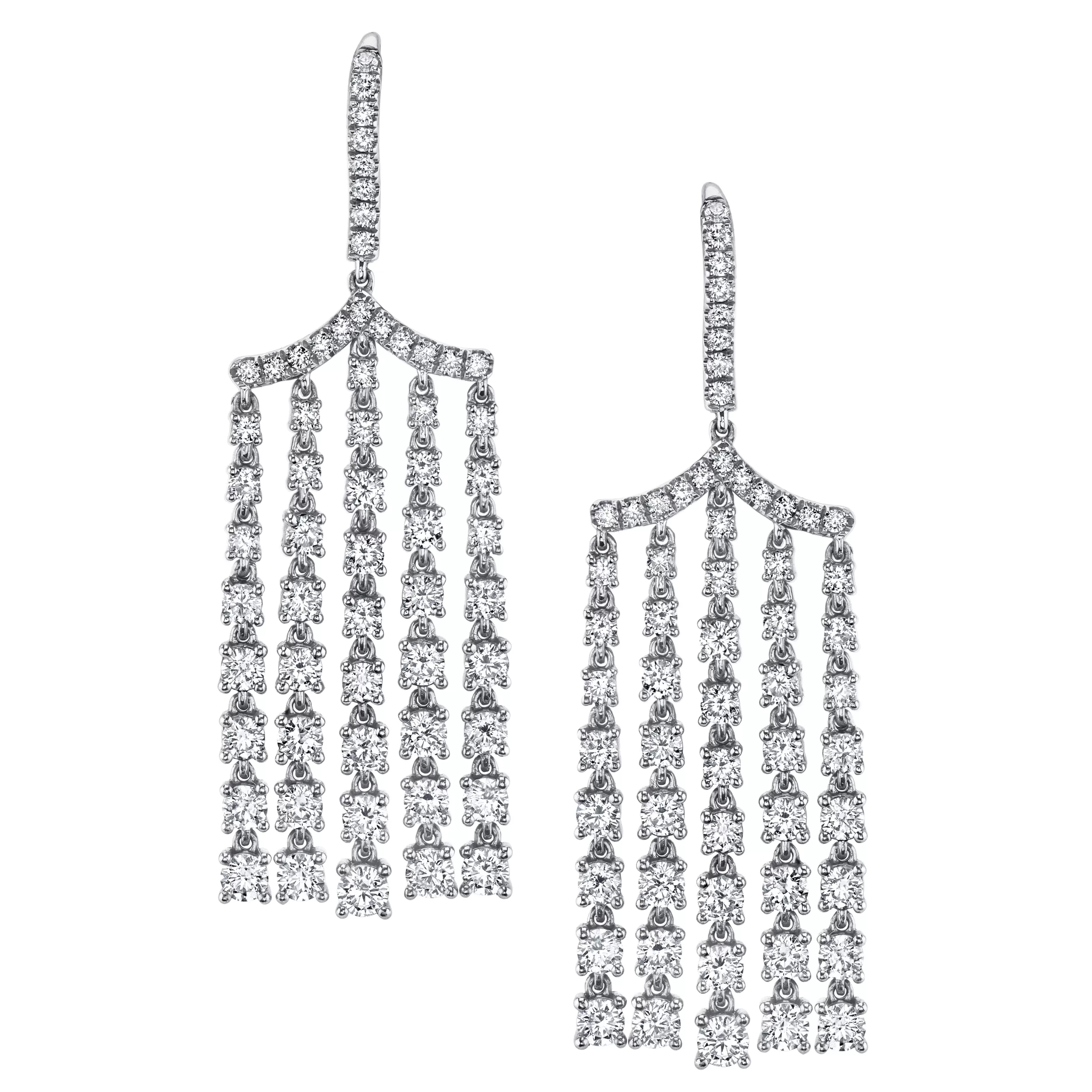 Anita Ko Long^DIAMOND CHANDELIER EARRINGS