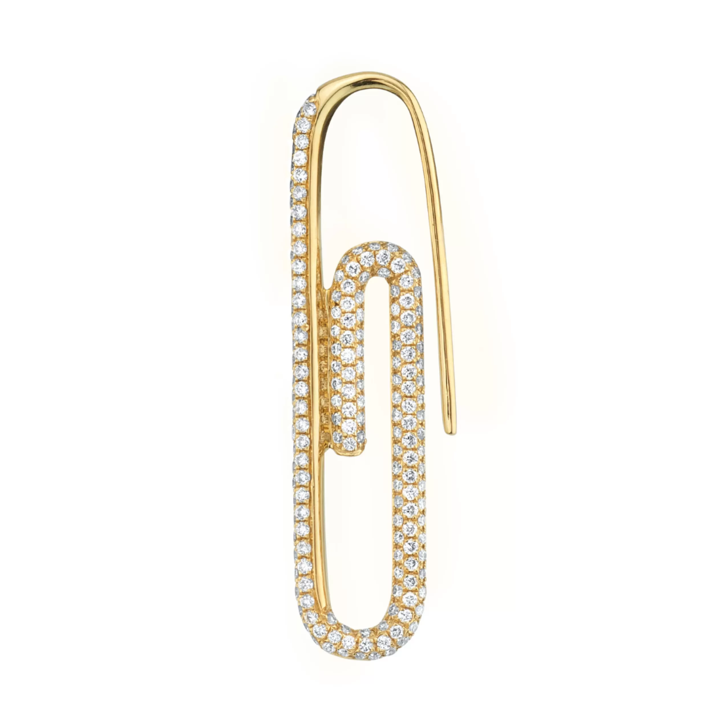 Anita Ko Safety Pins & Clips^DIAMOND PAPER CLIP EARRING