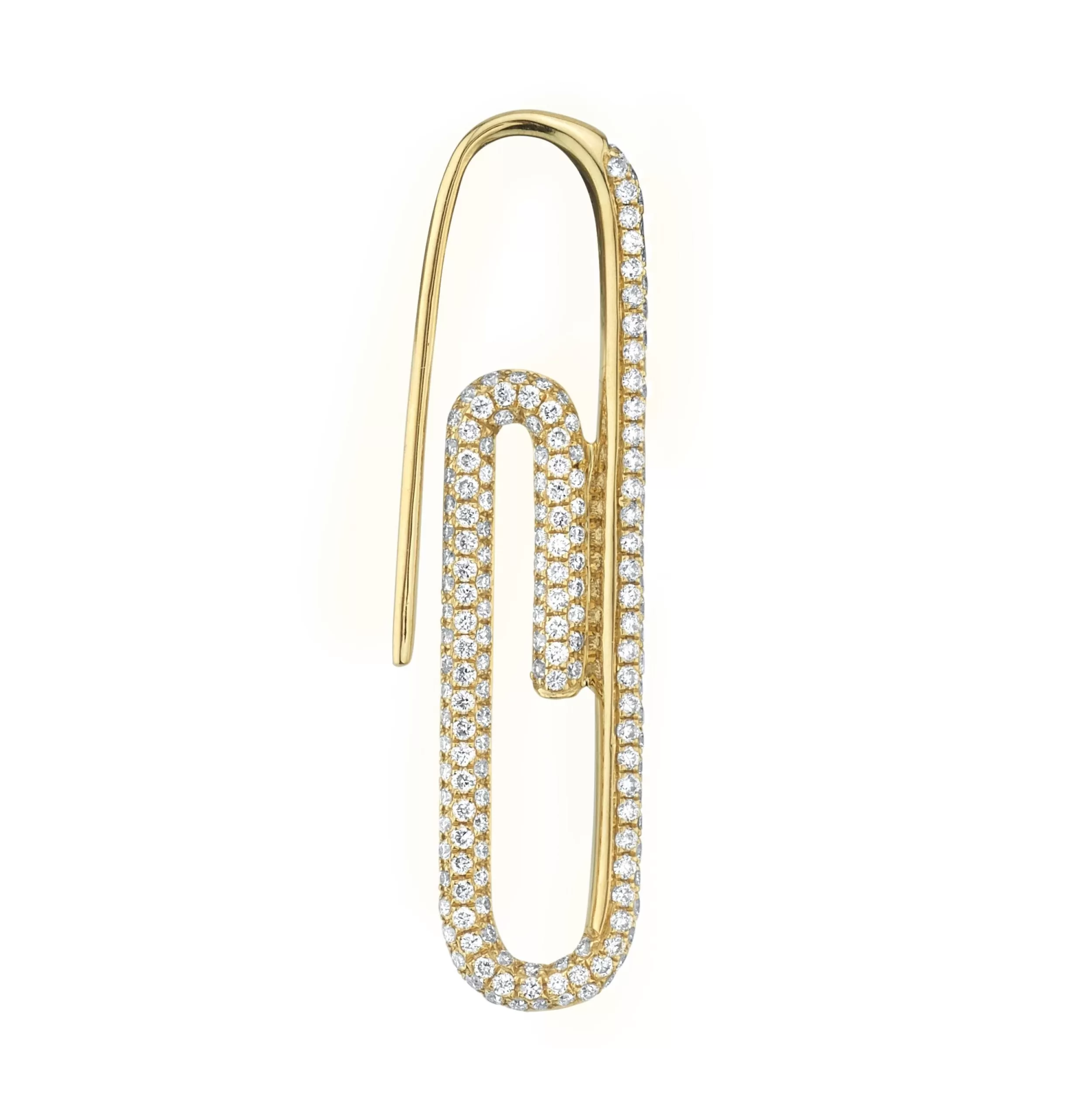 Anita Ko Safety Pins & Clips^DIAMOND PAPER CLIP EARRING