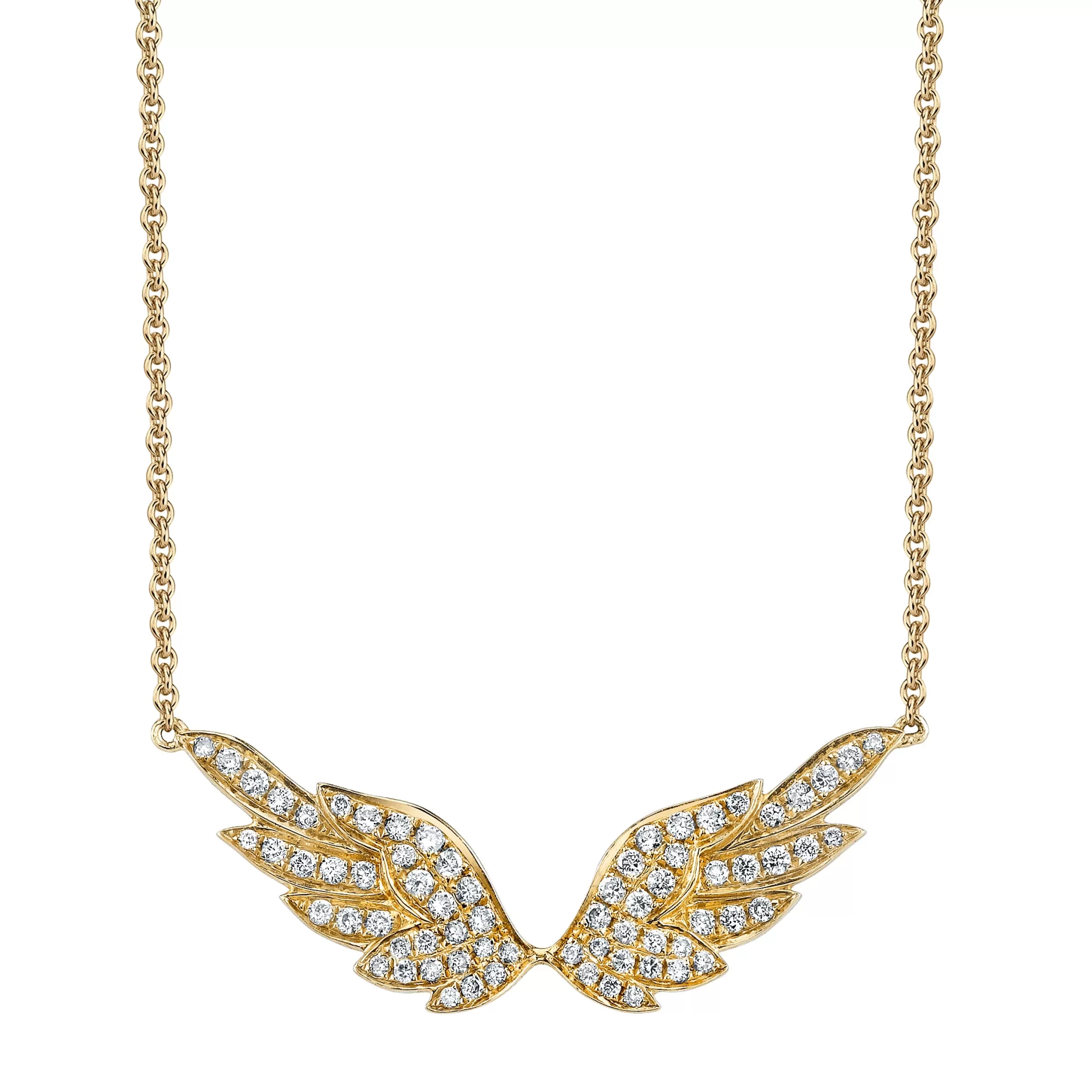 Anita Ko Pendants^DIAMOND WING NECKLACE