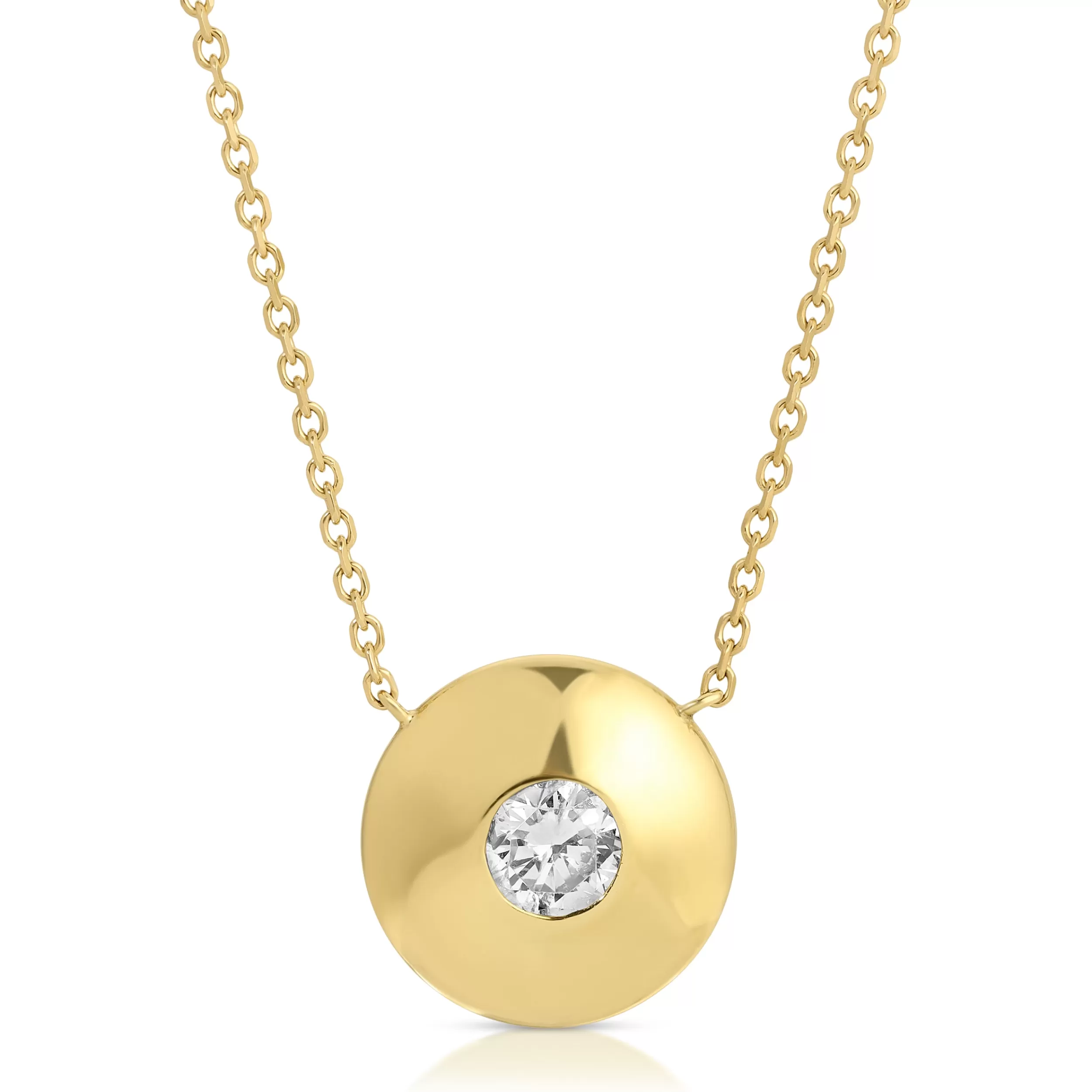 Anita Ko One Of A Kind^DISC DIAMOND PENDANT