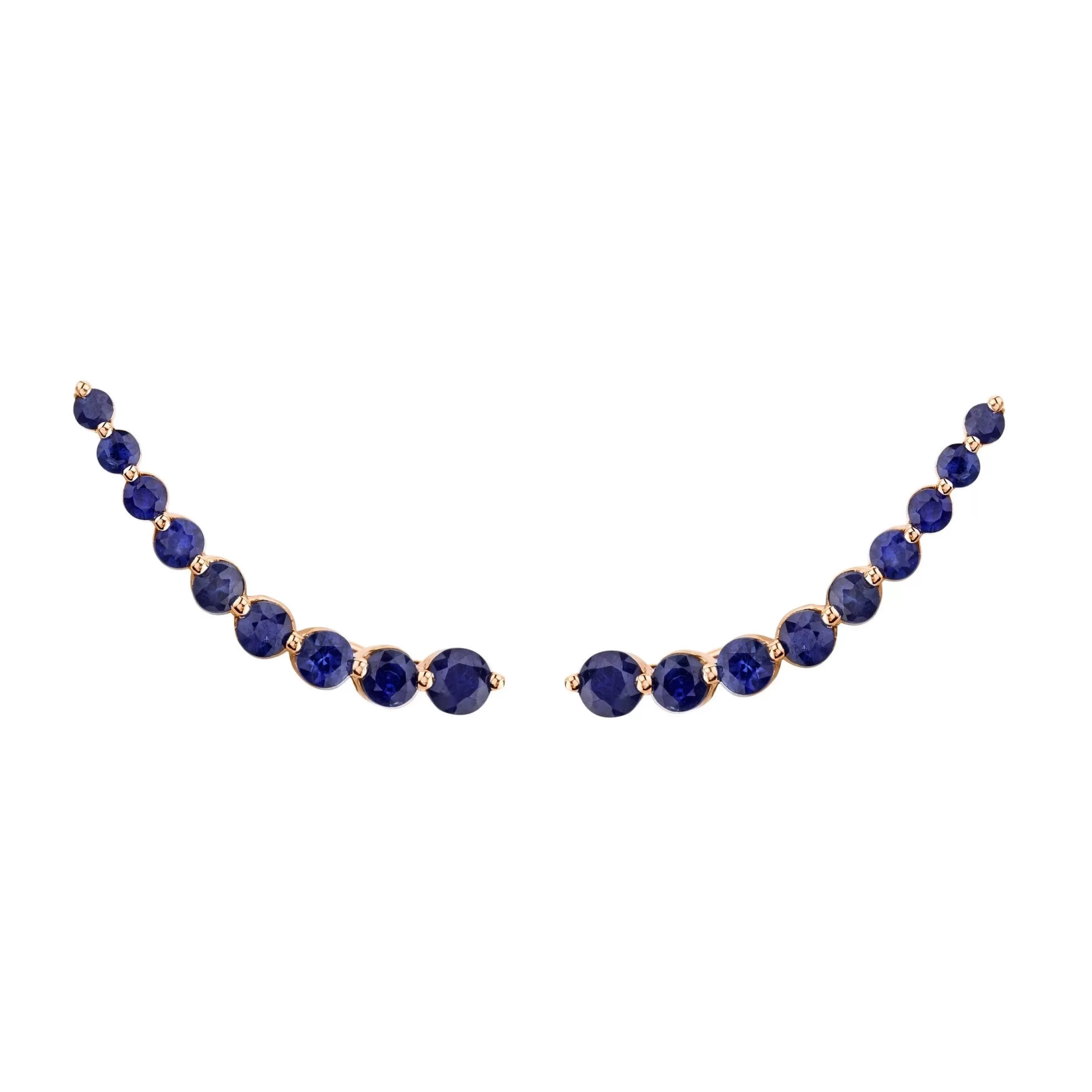 Anita Ko Floating^FLOATING BLUE SAPPHIRE EARRING