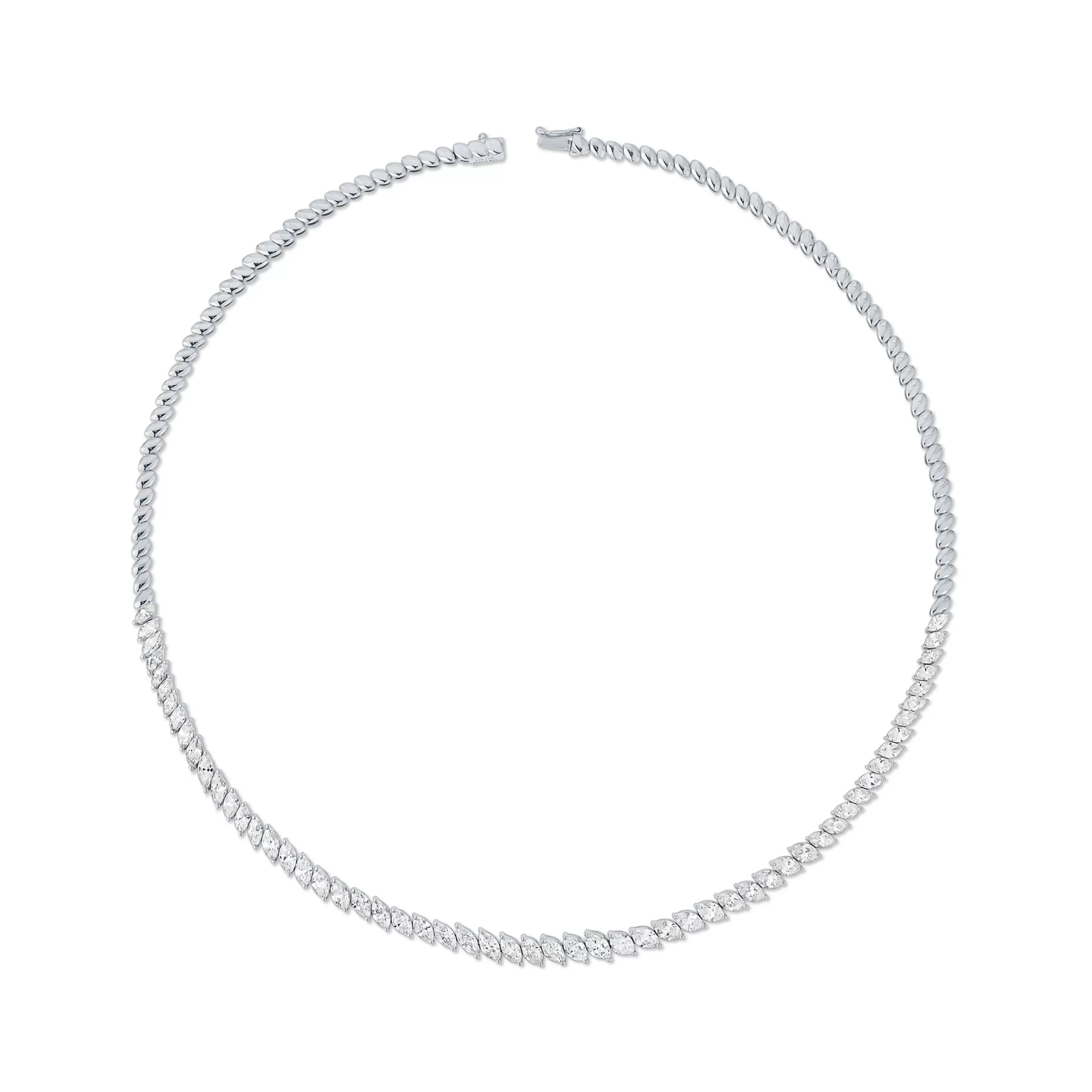 Anita Ko Chokers^GRADUATED MARQUISE DIAMOND CHOKER