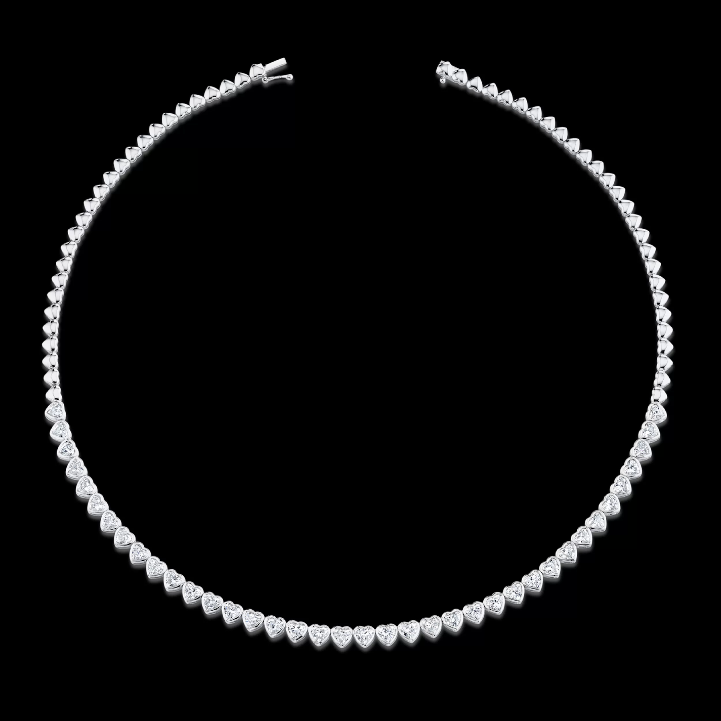 Anita Ko Chokers^HEART SHAPED BEZEL DIAMOND CHOKER