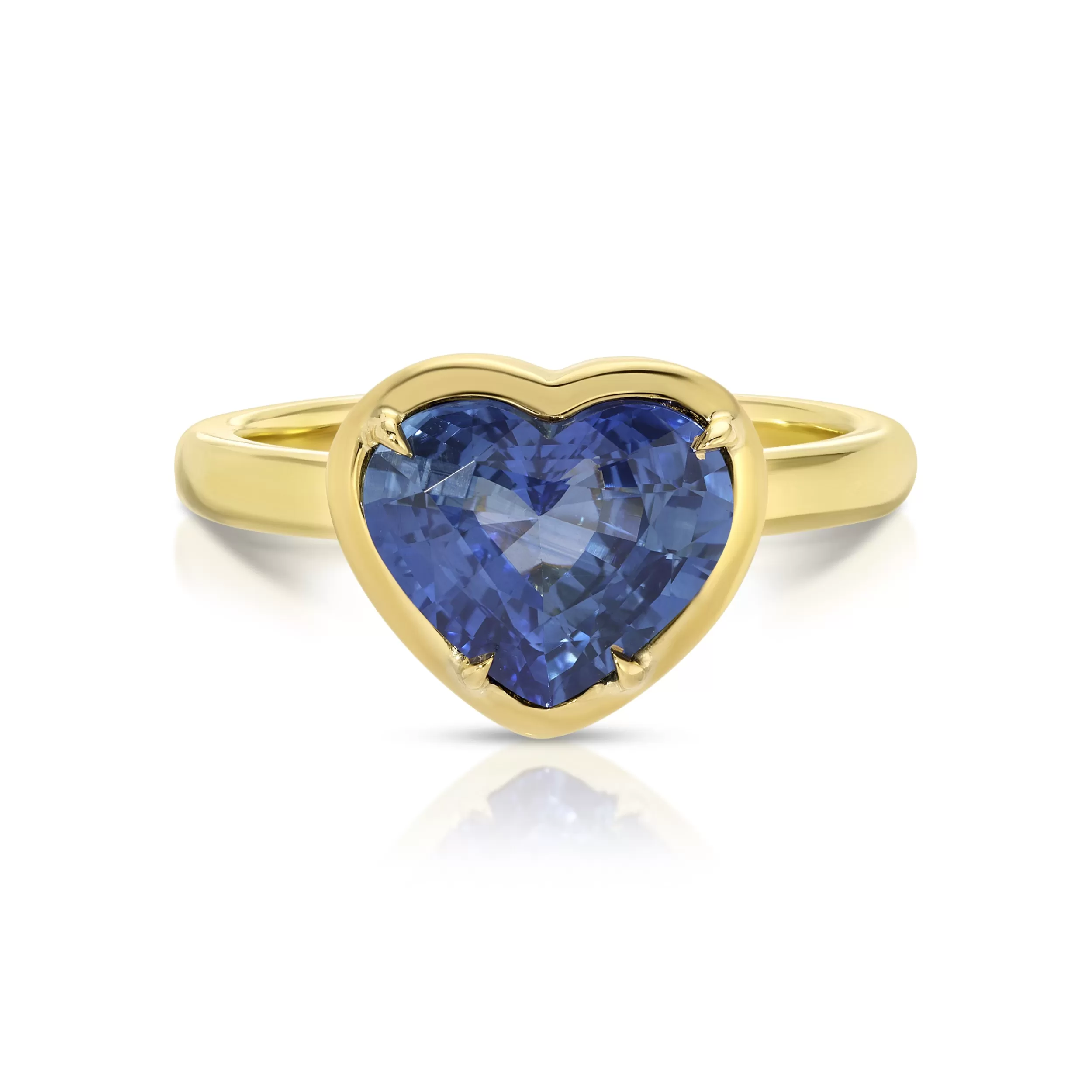 Anita Ko One Of A Kind^HEART SHAPED BLUE SAPPHIRE RING