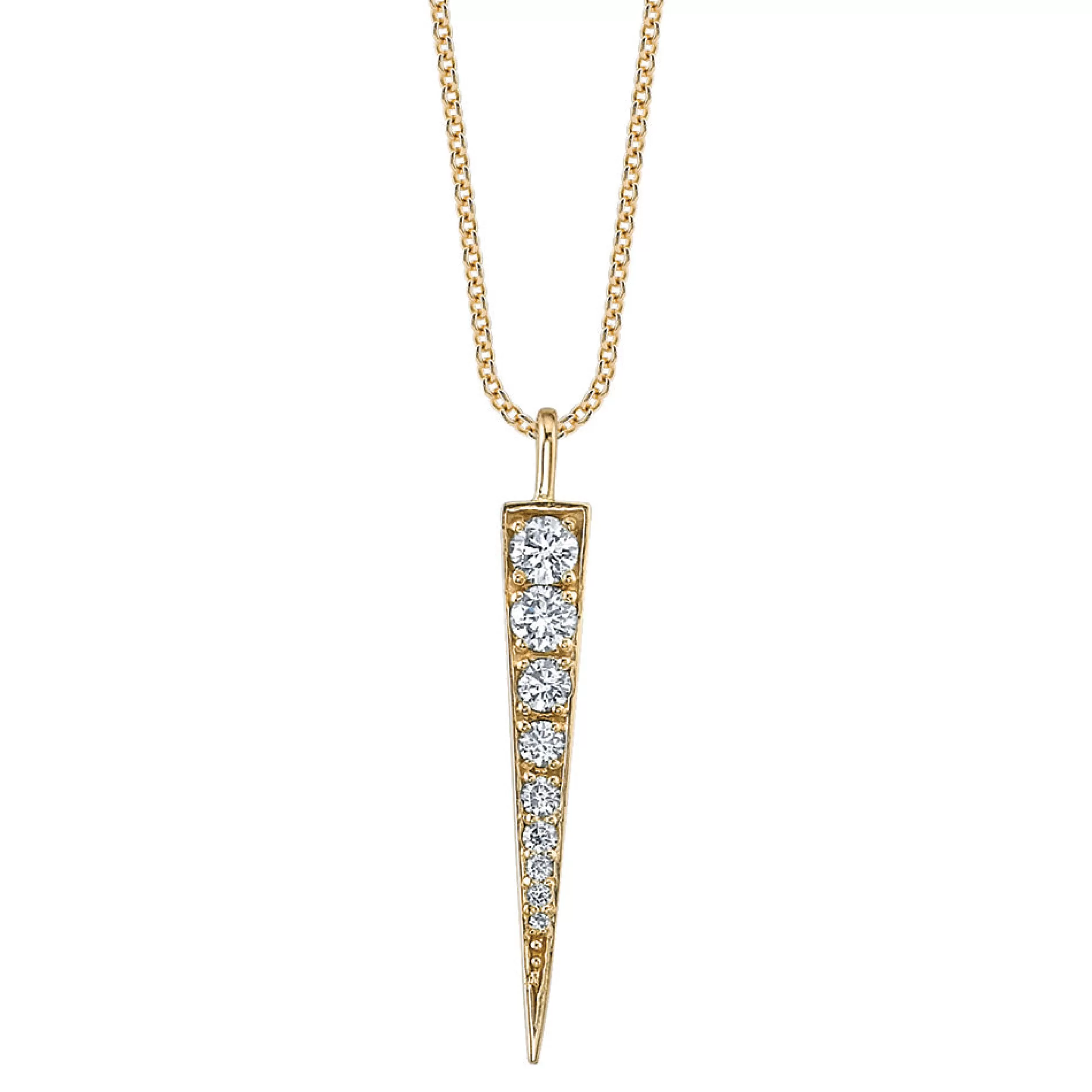 Anita Ko Pendants^LARGE DIAMOND DAGGER NECKLACE