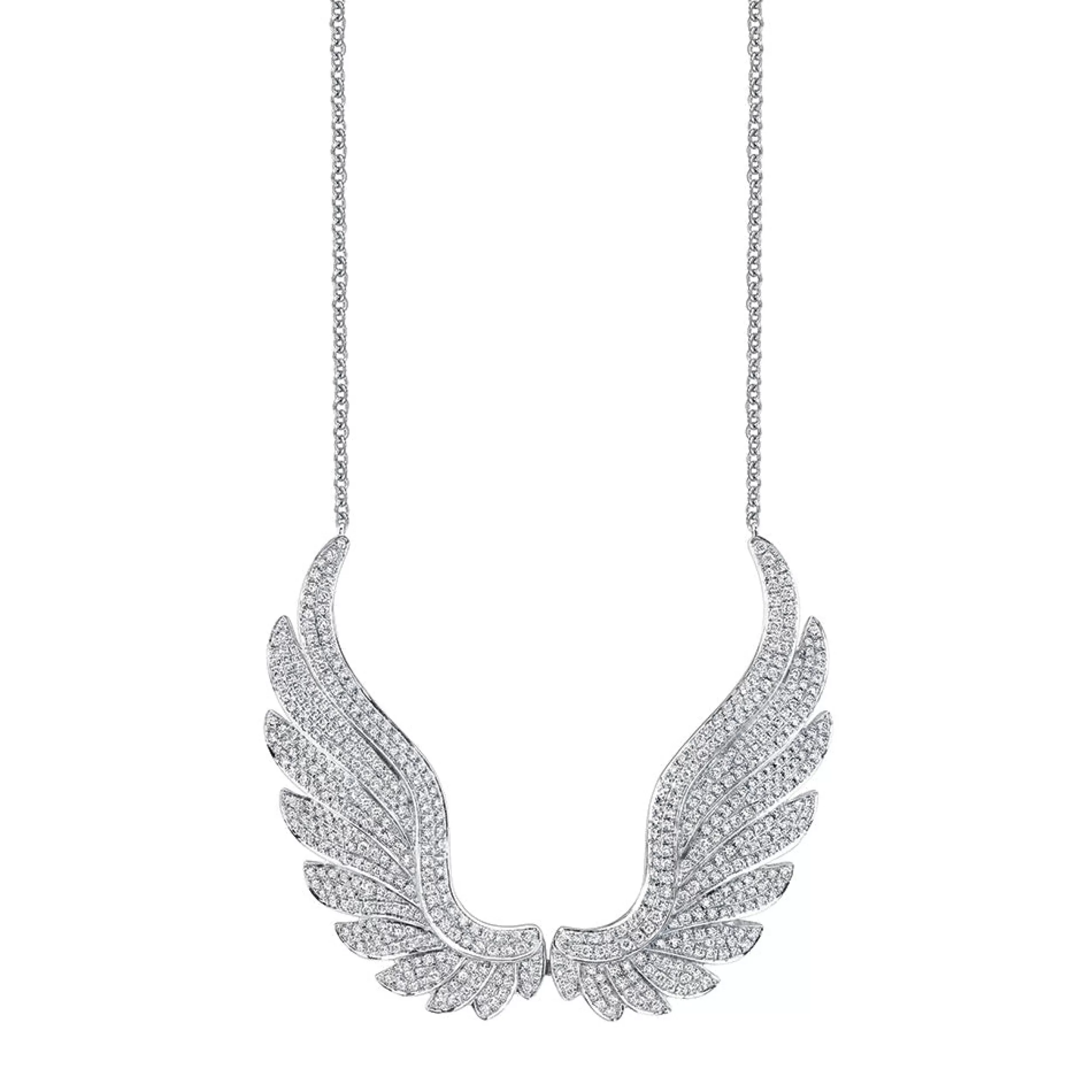 Anita Ko Pendants^LARGE DIAMOND WING NECKLACE