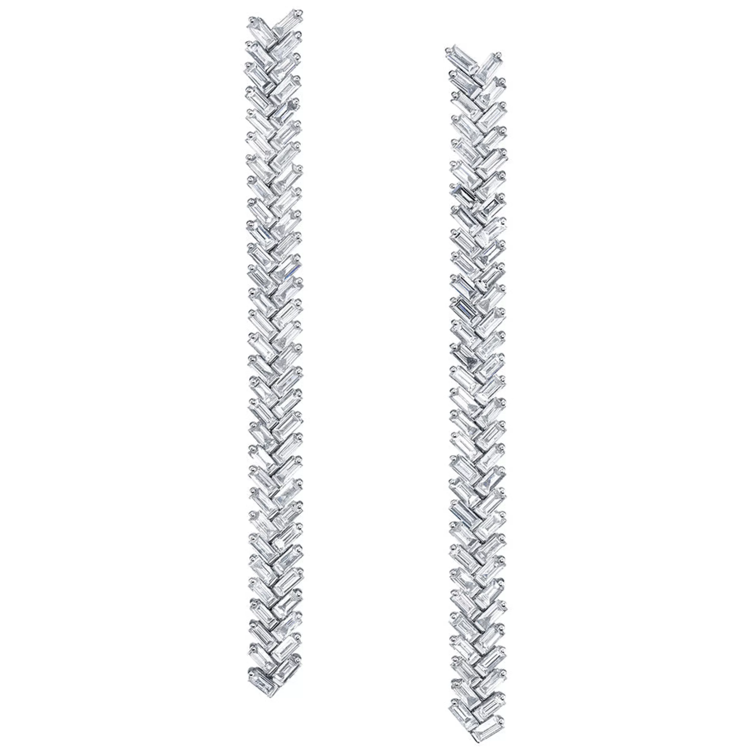 Anita Ko Long^LONG ZIPPER DIAMOND EARRINGS