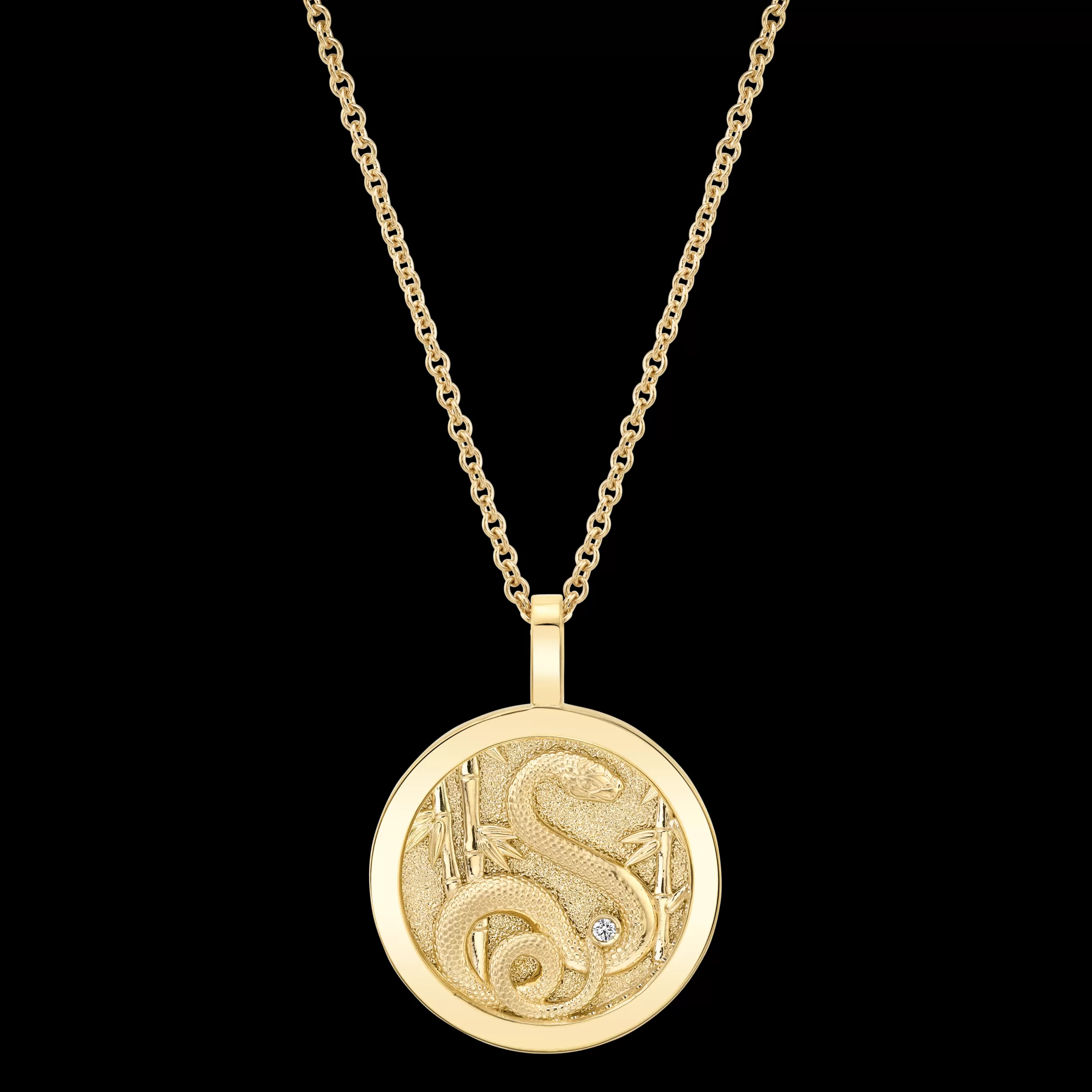 Anita Ko Pendants | Lucky Tailsman^LUCKY SNAKE TALISMAN