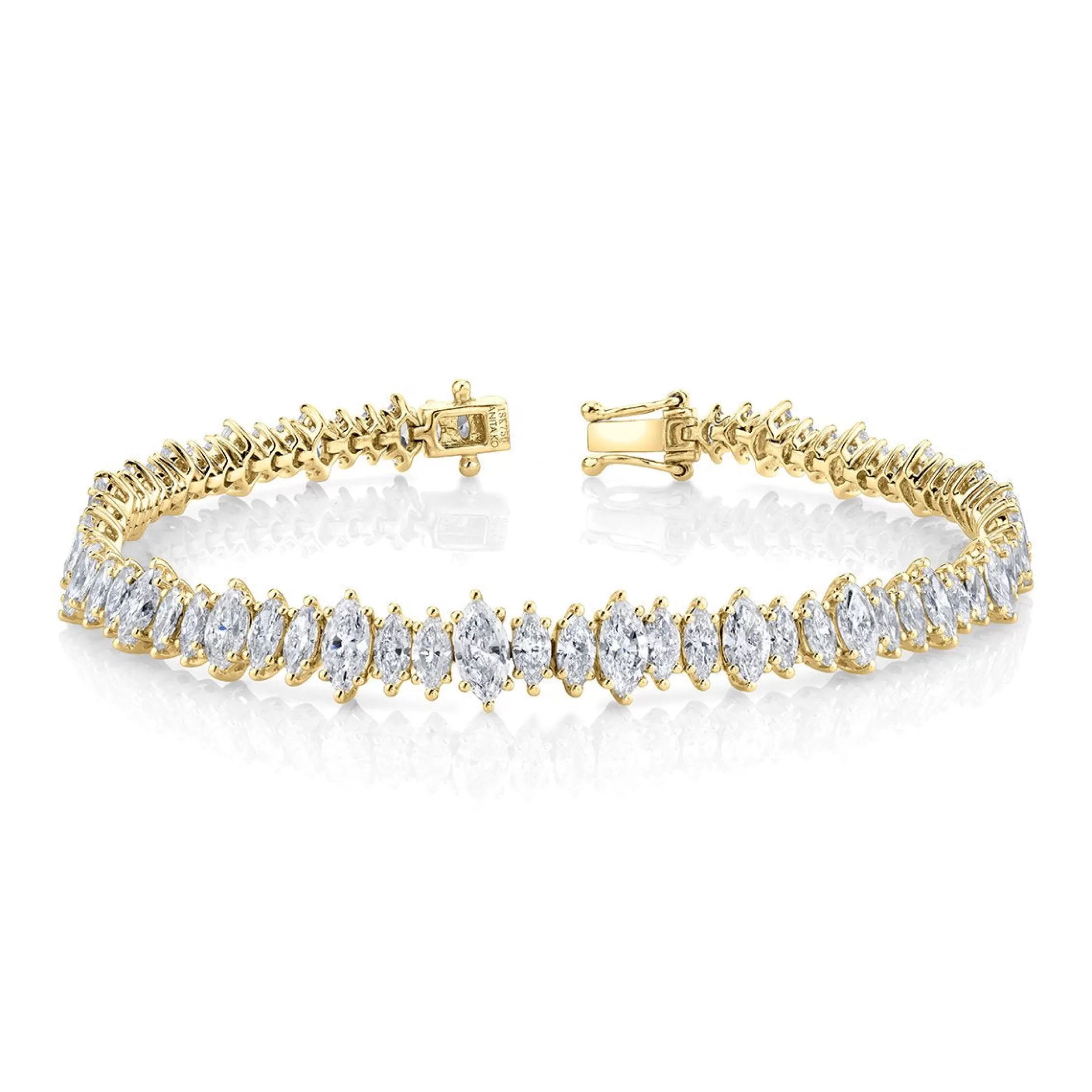 Anita Ko Diamond Link^MARQUISE DIAMOND TENNIS BRACELET