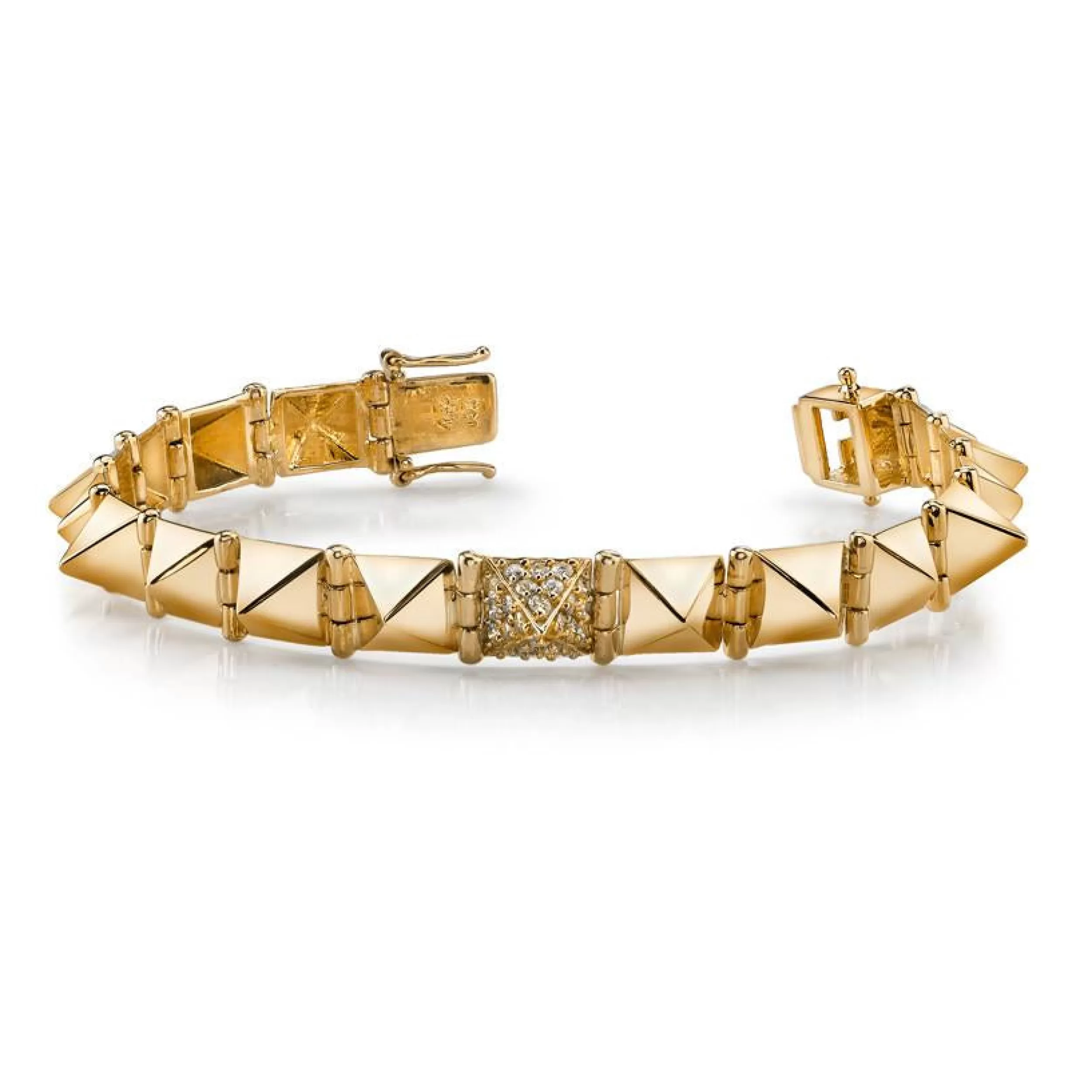 Anita Ko Spikes^MEDIUM SPIKE BRACELET WITH ONE DIAMOND SPIKE