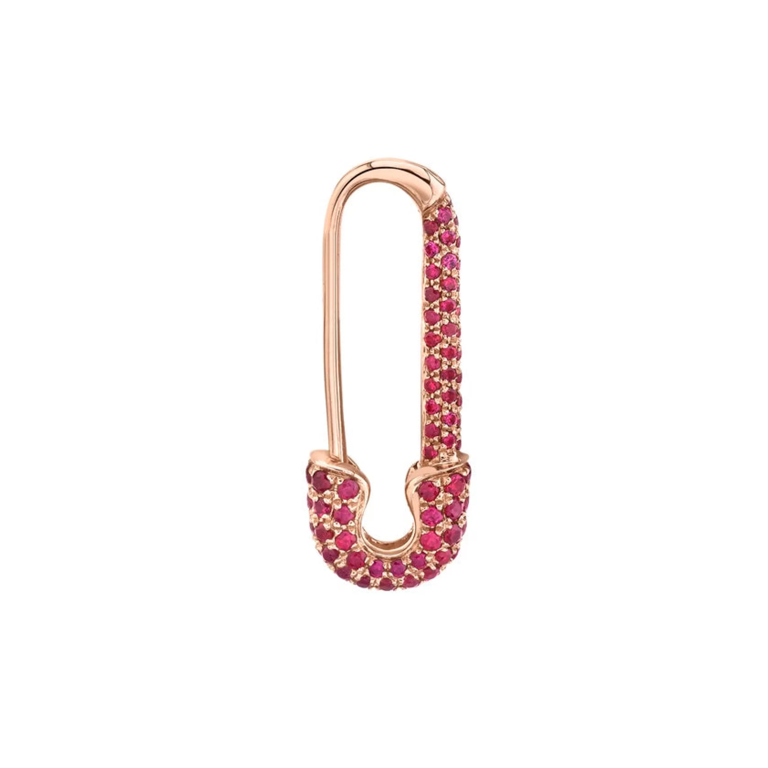 Anita Ko Safety Pins & Clips^MINI RUBY SAFETY PIN EARRING