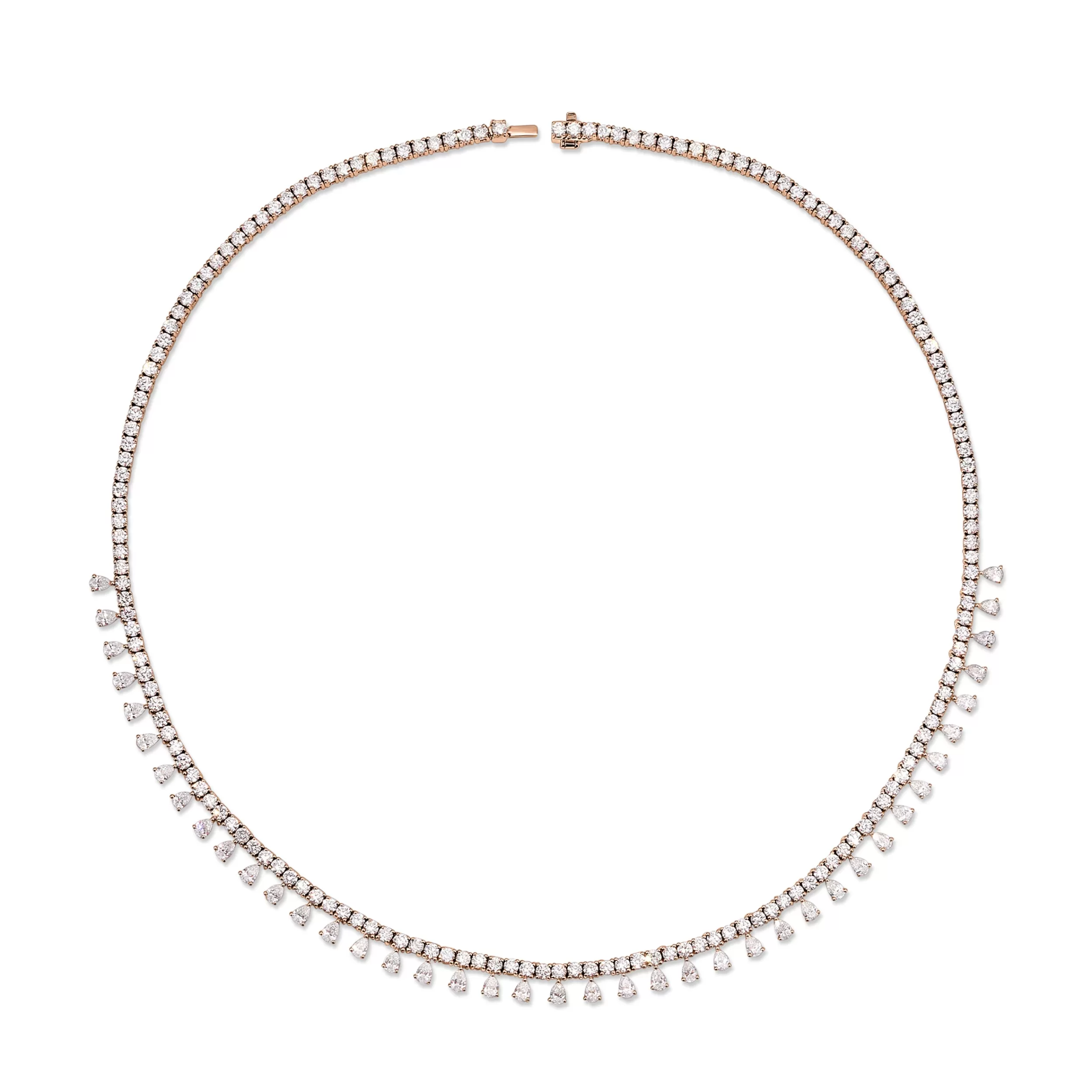 Anita Ko Chokers^PALOMA ROUND AND PEAR DIAMOND CHOKER