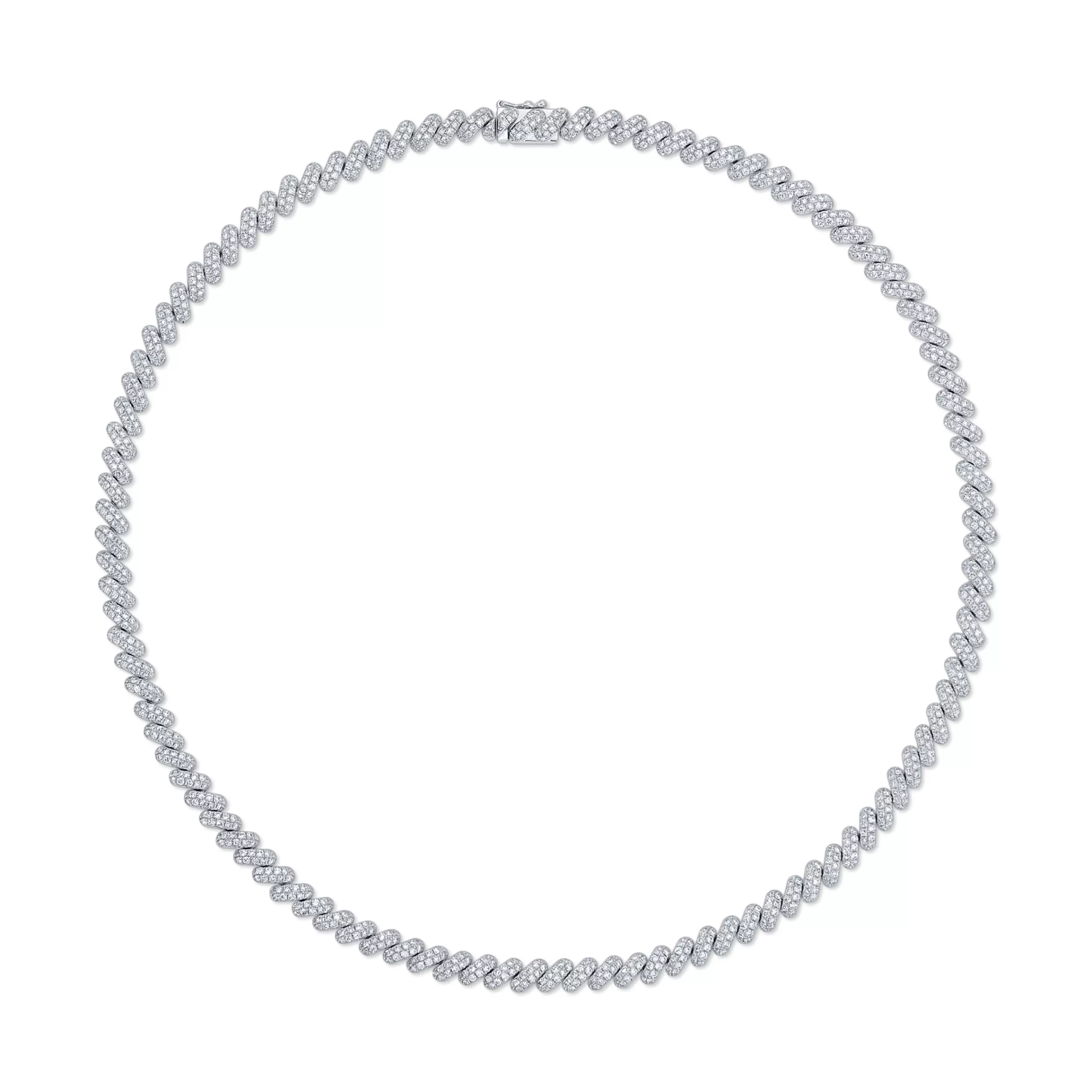 Anita Ko Chokers^PAVE DIAMOND COIL CHOKER