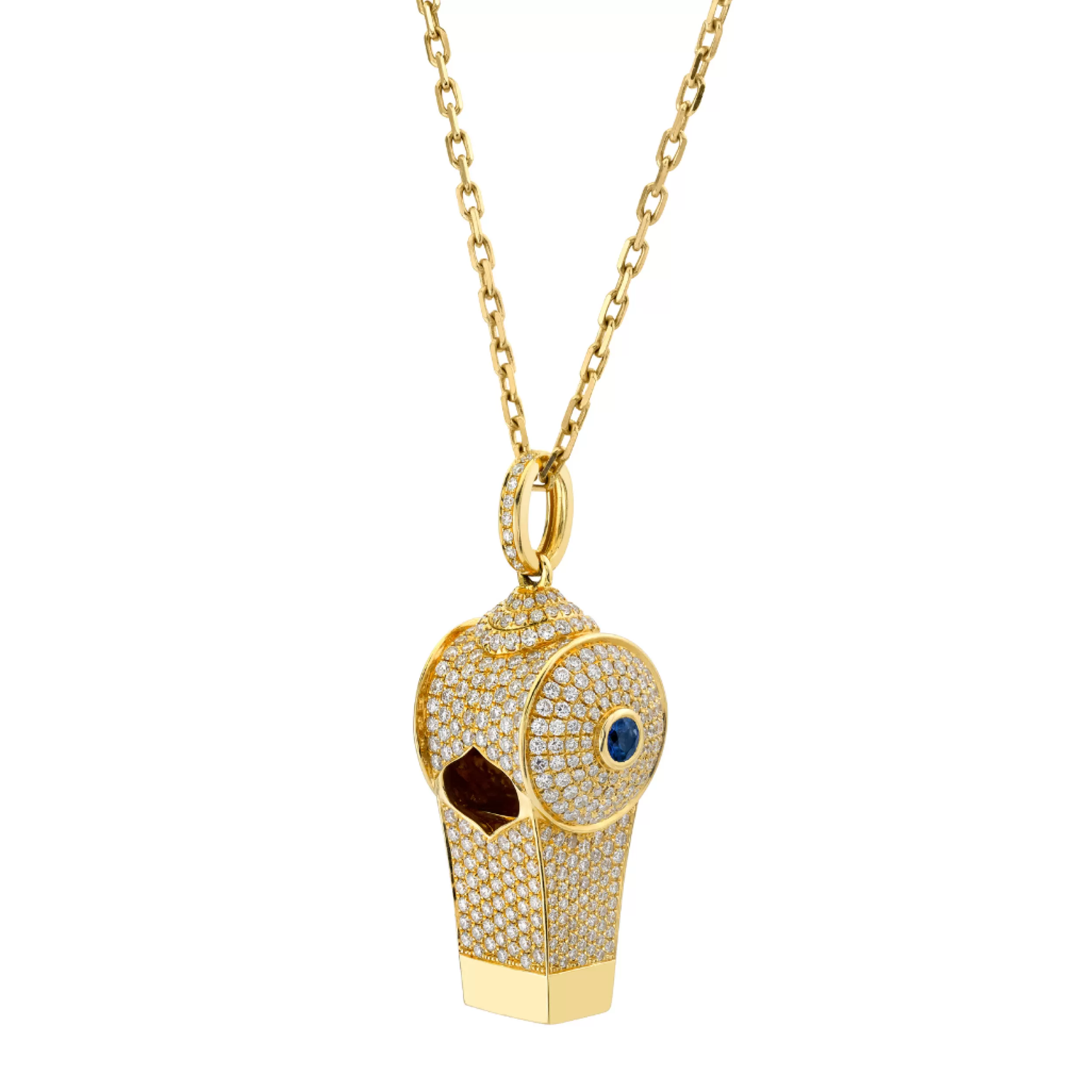 Anita Ko One Of A Kind^PAVE WHISTLE PENDANT