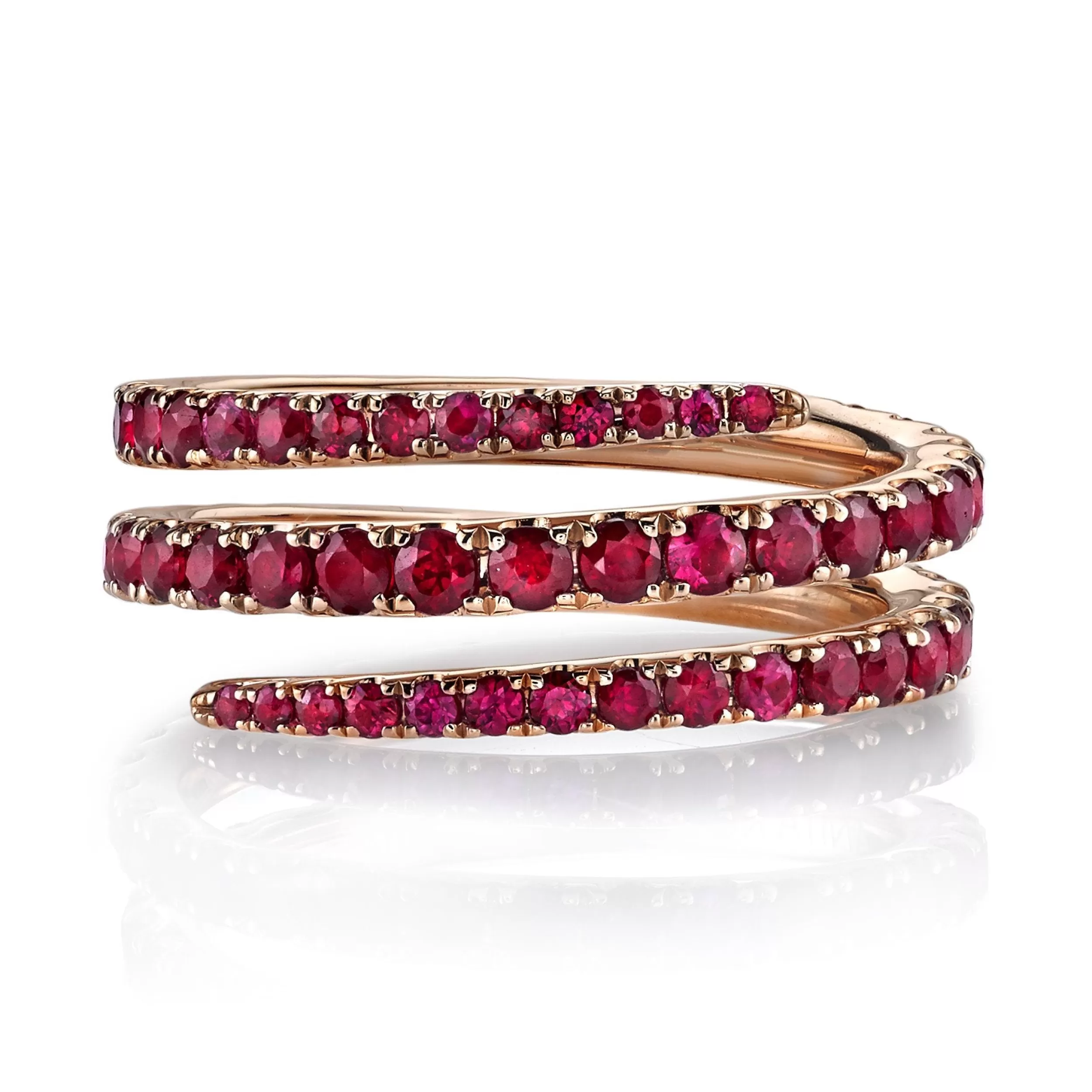 Anita Ko Coil^RUBY COIL RING