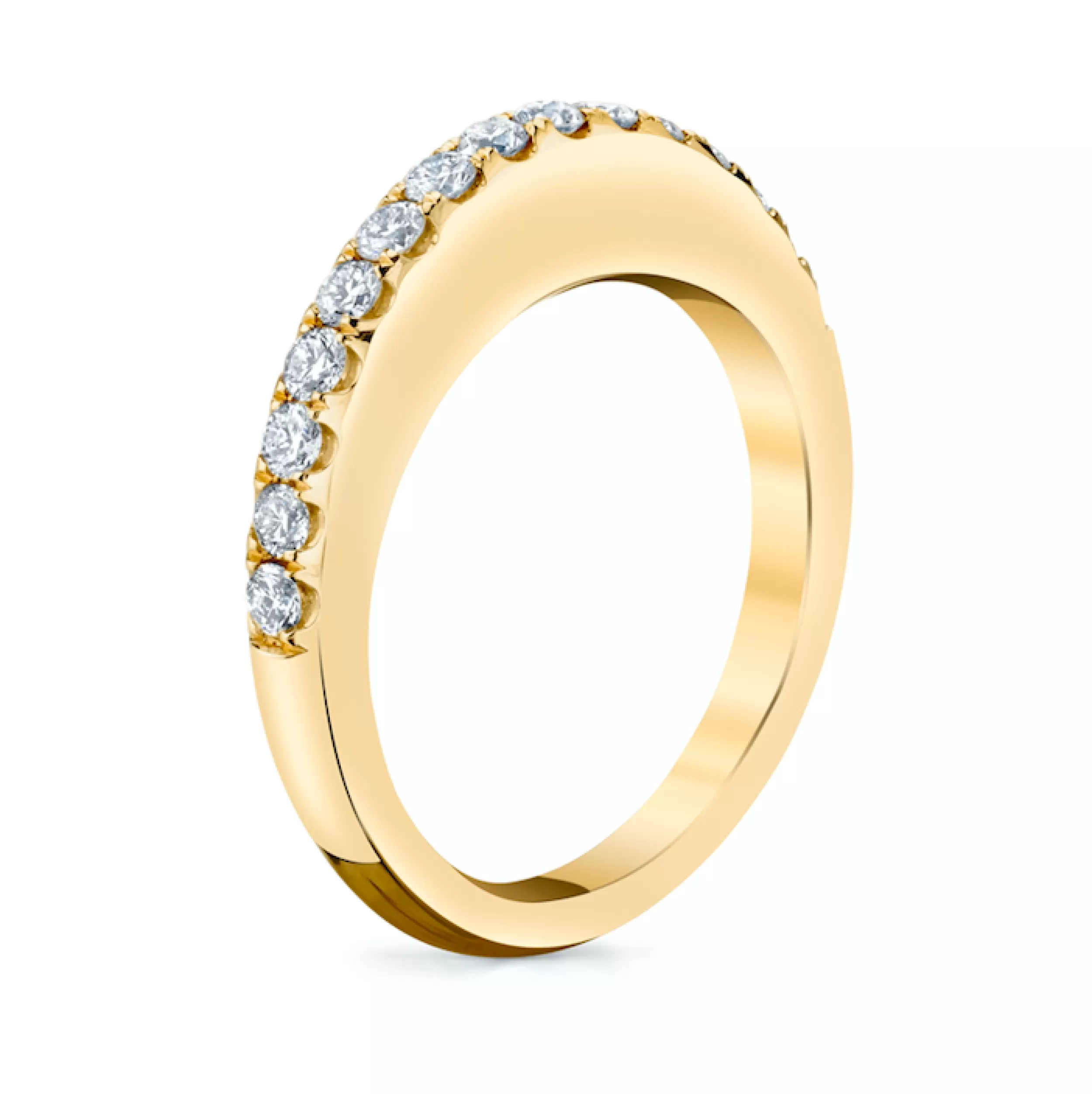 Anita Ko Stacking^SINGLE ROW DIAMOND GALAXY RING