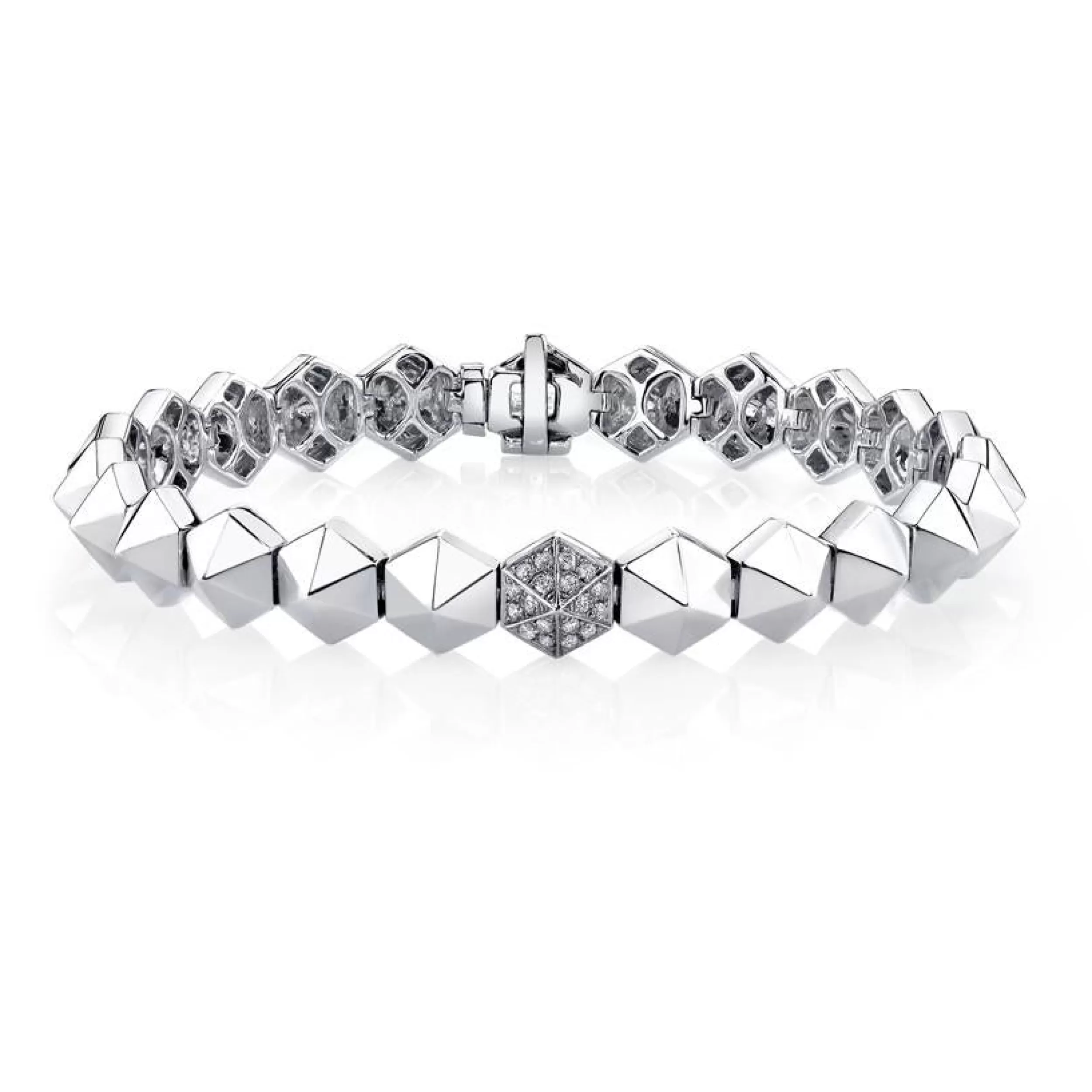 Anita Ko Spikes^SIX-SIDED SPIKE BRACELET WITH ONE DIAMOND SPIKE