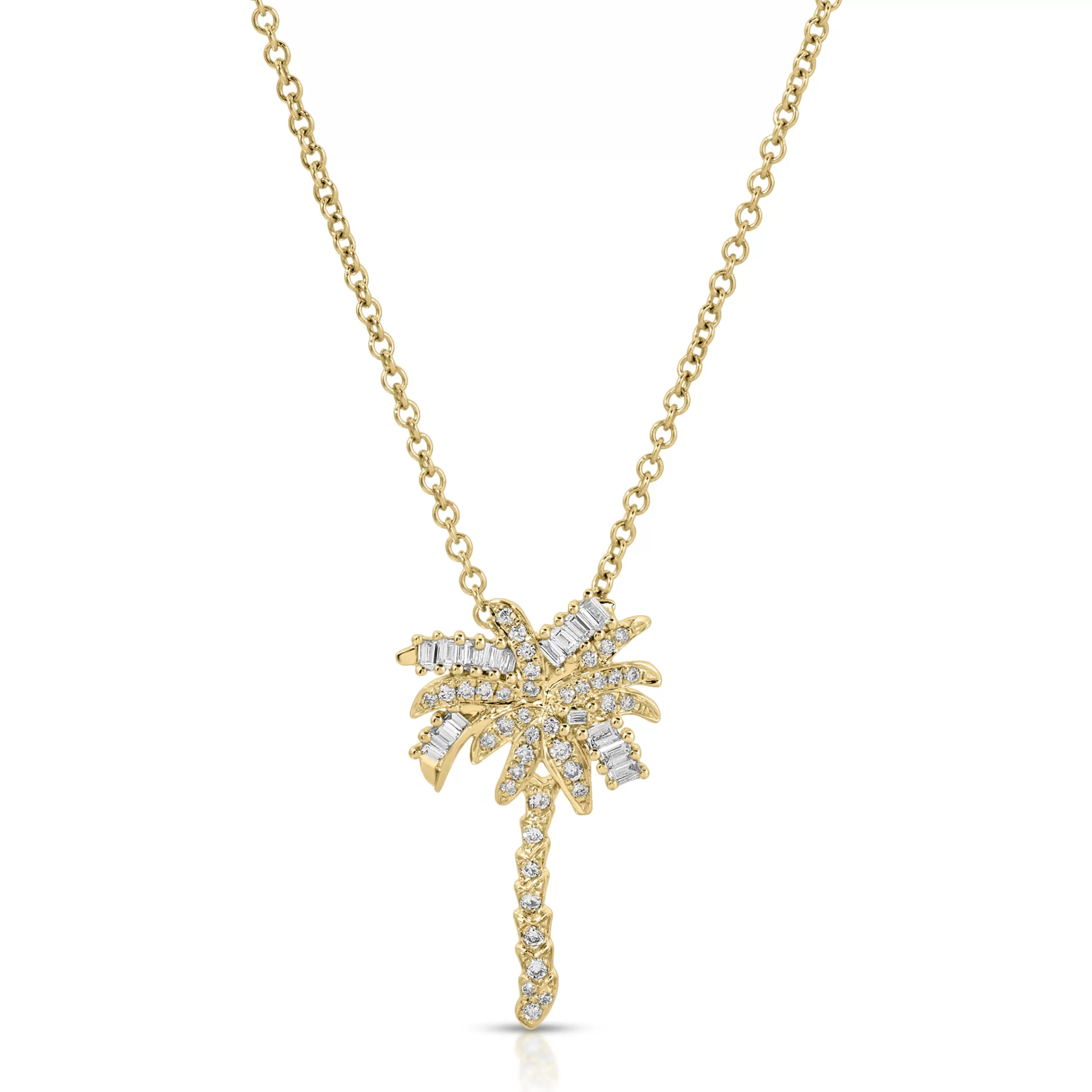 Anita Ko Pendants^SMALL DIAMOND PALM TREE PENDANT