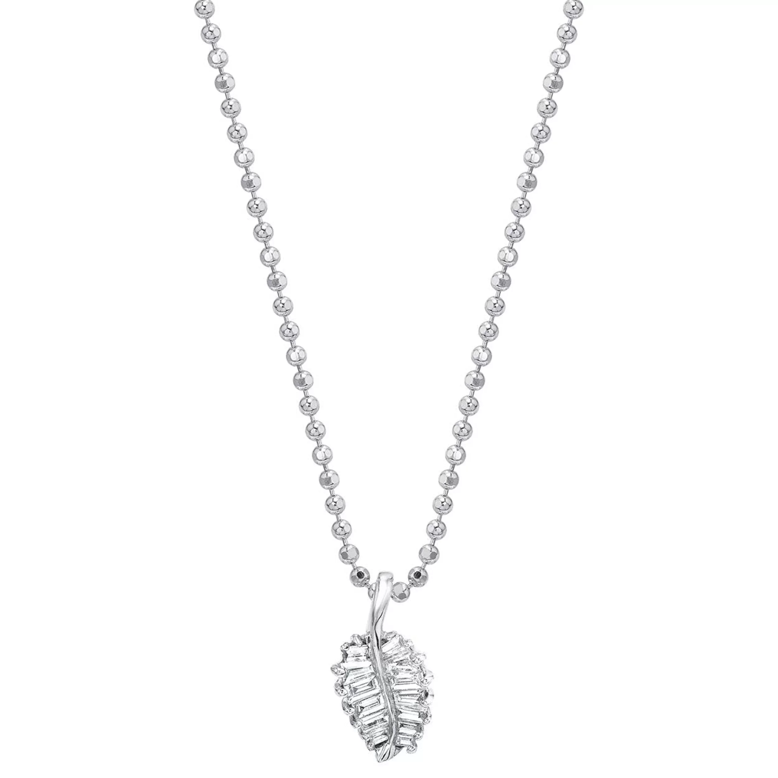 Anita Ko Pendants^SMALL PALM LEAF DIAMOND NECKLACE