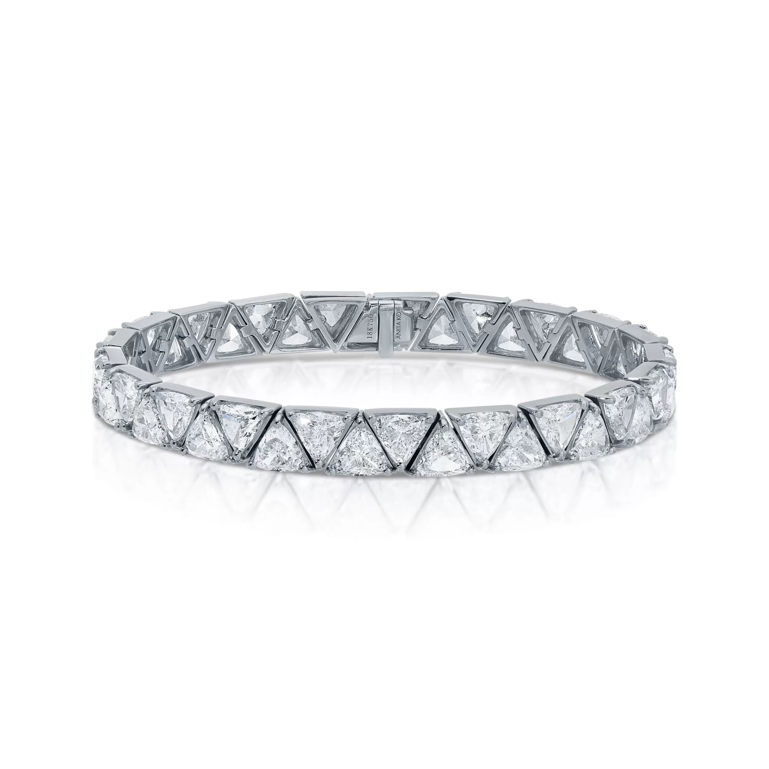 Anita Ko Diamond Link^TRILLION DIAMOND CLEO BRACELET